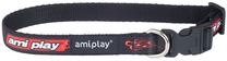 Ошейник для собак Amiplay Joy, черный цв./красный цв., 350 мм