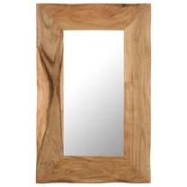 Spogulis VLX Cosmetic Mirror, stiprināms, 50 cm x 80 cm, brūna krās.