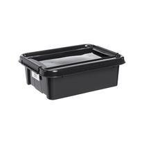 Kaanega hoiukarp, tööriistadele/esemete hoidmiseks/mänguasjade jaoks Pro Box 27780203, 21 l, must v., 51 x 39 x 16.9 cm