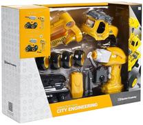 Konstruktorius Elephant Toys Building Blocks Excavator LM8011-YC
