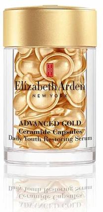 Veido kapsulės Elizabeth Arden Advanced Gold Ceramide, 30 vnt.