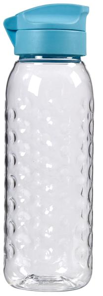 Ūdens pudele Curver Dots, caurspīdīga krās./gaiši zila krās., tritāns, 0.450 l