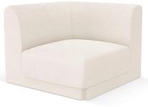 Modulinė sofa Micadoni Home Miley MIC_1SC_67_F1_MILEY1, smėlio sp., 85 x 85 cm x 74 cm