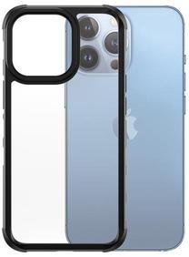Telefona vāciņš PanzerGlass Silverbullet, caurspīdīga krās./melna krās., Apple