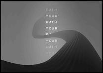 Pilt DecoKing Your Path, 100 cm x 70 cm