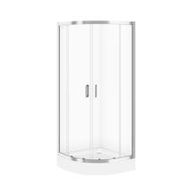Душевая кабина Cersanit Arsena S601-123, полукруглая, 80 см x 80 см x 190 см/прозрачный