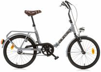 Velosipēds salokāms Dino Bikes Aurelia, 20 ", 20" rāmis, pelēka krās.