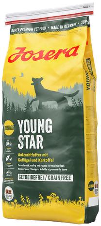 Sausas šunų maistas Josera YoungStar JOS0255, paukštiena, 15 kg