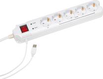 Удлинитель Gembird PCW-MS2G, 1.8 м
