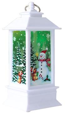 Dekorācija Christmas LED, 20 cm, 8 cm, balta krās.