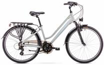 Dviratis turistinis Romet Gazela 1, 26 ", 15" rėmas, pilka sp.