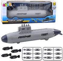 Подводная лодка Lean Toys Military Super Army, серый цв.