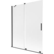 Vannas siena Mexen Velar, 140 cm x 150 cm, pelēka krās./rūdītais