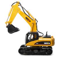 Радиоуправляемый экскаватор H-Toys Excavator 1550, 1:14, желтый цв.