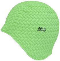 Шапочка для плавания Aqua Speed, зеленый цв.