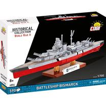 Konstruktorius Cobi Historical Collection Battleship Bismarck 4854, 590 vnt., įvairių spalvų