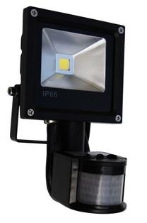 Prožektor ilma liikumisandurita, seinakinnitus Visional 10W-950LM, 10 W, 950 lm, 2800 - 6000 °K, IP65, must v.