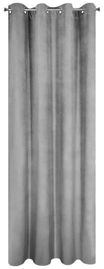 Naktinė užuolaida ZKEY-01, grafito sp., 140 cm x 250 cm