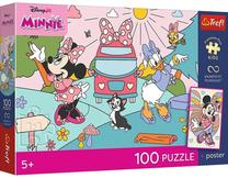 Puzle Trefl Pink Adventure, 41 cm x 27 cm, 100 gab.