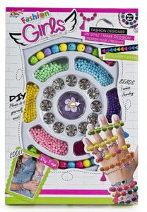 Набор для плетения браслетов Elephant Toys Fashion Girls ZD071, многоцветный