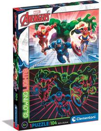 Dėlionė Clementoni Avengers 27554, 23.5 cm x 33.5 cm, 104 vnt., įvairių spalvų