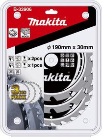 Pjovimo diskas Makita, 190 mm x 30 mm