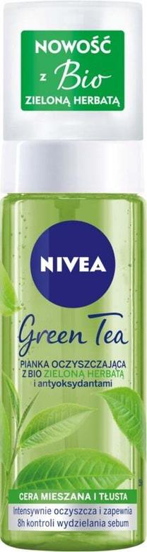 Attīroša sejas puta Nivea Green Tea, 150 ml