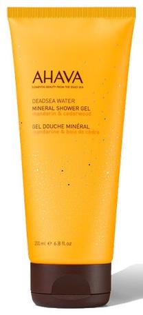 Kūno prausimosi želė Ahava Deadsea Water Mineral Mandarin & Cedarwood, 200 ml