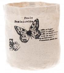 Groziņš Flower Bag, bēša krās., 15 x 15 x 15 cm