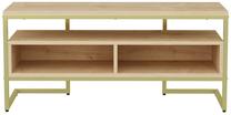ТВ стол Kalune Design Merrion, коричневый цв./золотой цв., 35 см x 110 см x 49.9 см