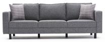 Sofa Hanah Home Kale Linen, pilka sp., 222 x 91 cm x 83 cm