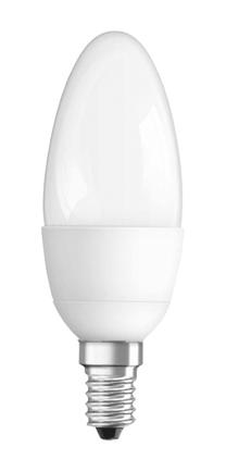 Lemputė Osram LED, B40, 2700 °K, E14, 6 W, 470 lm