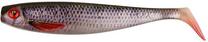 Gumijas zivis Fox Rage Pro Shad Natural II SN Roach, 18 cm, sudraba krās./melna krās./sarkana krās.