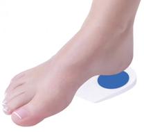Silikoninės pakulnės F-00031-02C, 2 vnt., m (38/40), mėlyna sp./balta sp.
