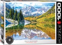 Dėlionė Eurographics Rocky Mountains, Colorado. 6000-5472, 67.6 cm x 48.9 cm, 1000 vnt., įvairių spalvų