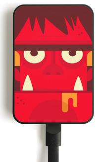 Lādētājs-akumulators (Power bank) Smartoools, 10000 mAh, sarkana krās.