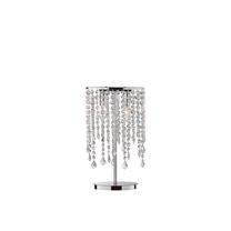Galda stāvlampas Ideal Lux Rain TL2, E14, 40W, caurspīdīga krās./hroma krās.