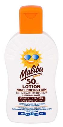 Losjonas įdegio priežiūrai kūnui Malibu Kids Sun SPF50, 200 ml
