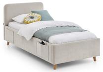 Lova viengulė Cosy 2920-99-0900, 90 x 200 cm, smėlio sp., be čiužinio