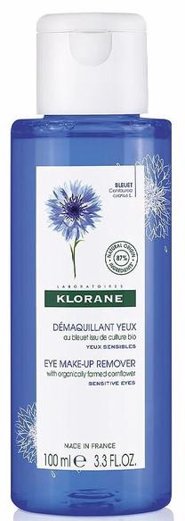 Средство для снятия макияжа глаз Klorane With Cornflower, 100 мл