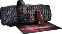 Vadu tastatūras un peles komplekts Xtrike Me CM400, EN, melna krās.
