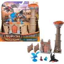 Figūriņu komplekts, ar piederumiem Spin Master How To Train Your Dragon Dragon Arena Torch Tower