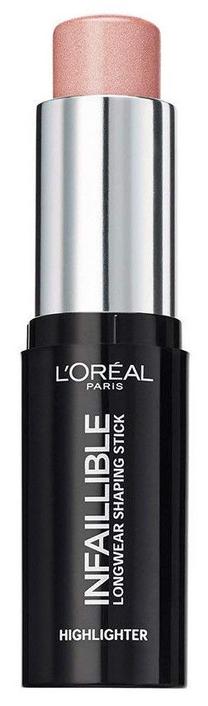 Švytėjimo suteikianti priemonė L’Oréal Paris Inflaillible Longwear Shaping Stick, 501 oh my jewels, 9 g