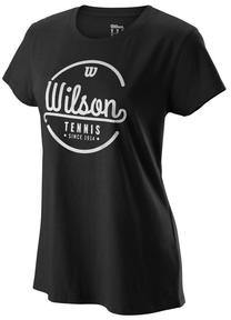 T-krekls, sievietēm Wilson, melna krās., s
