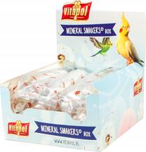 Maisto papildas paukščiams Vitapol Mineral Smakers, mažoms papūgoms x 12