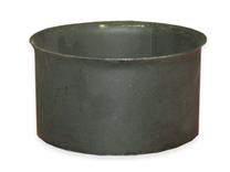 Dūmvads Abx, melna krās., 130 mm