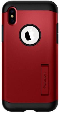 Чехол для телефона Spigen, красный цв., Apple
