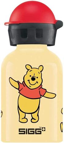 Vaikiška gertuvė Sigg Water Bottle Winnie Balloon, 300 ml, 1 m., 6.6 cm, plastikas, geltona sp.
