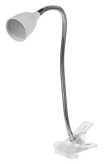 Настольная лампа с зажимом Ada 149765, 2.5Вт, белый цв./белый цв.
