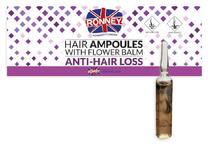 Matu serums Ronney Flower Balm Anti Hair Loss Hair Ampoules, 120 ml